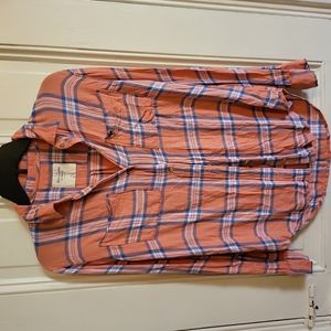 Abercrombie And Fitch Flannel Buttom Down Shirt Size XS